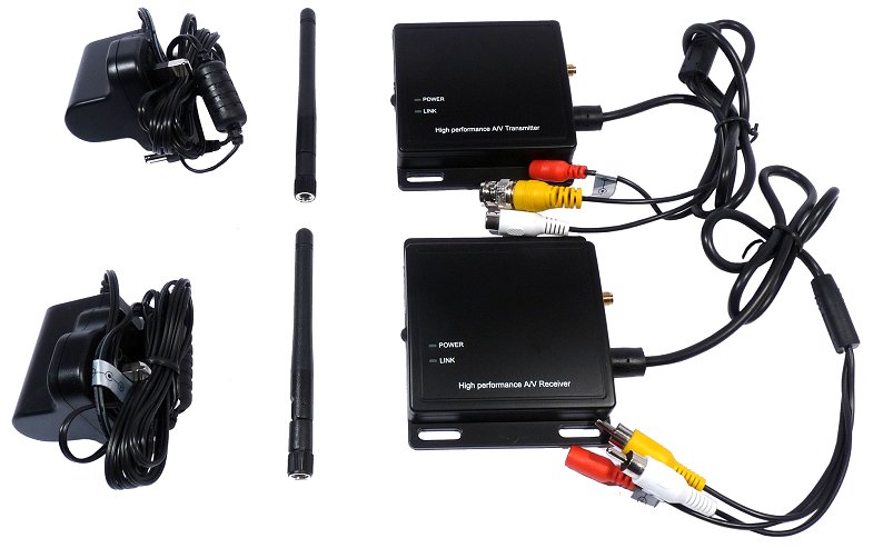 Kit - DIGITAL 2.4GHz Wireless CCTV Camera Converter - Wired to Wireless N19JN