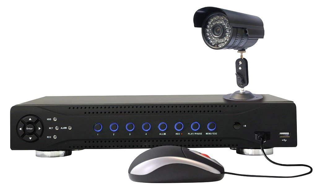 Sentient 4 CH Network CCTV DVR kit 