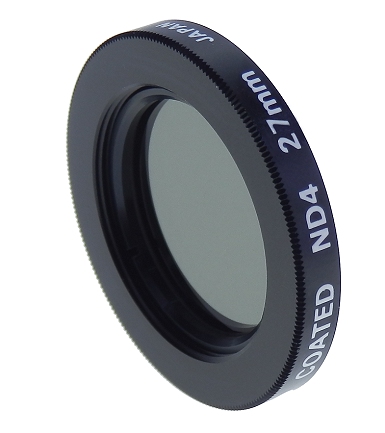 Video Camera ND4 (Neutral Density) Lens Filter