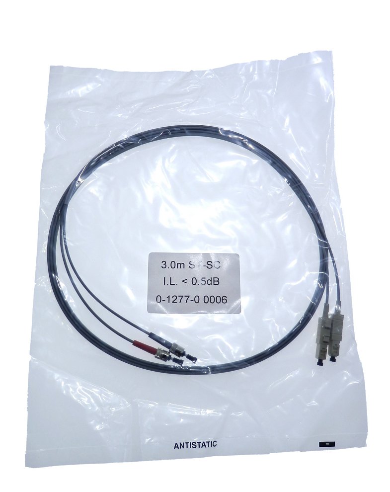  Picture - Bagged xA to xB connector duplex Fibre optic cable xL  meters long, xC.